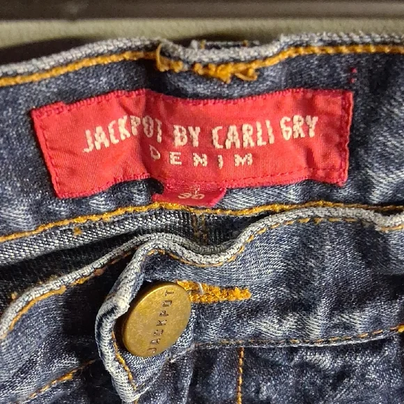 Relaxed Fit Denim Jeans, Jackpot Designer, Waist And Inseam 30 In. Baggy Fit. - Picture 3 of 14